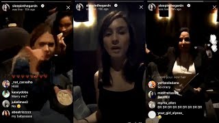 Troian Bellisario Instagram Live  Watching PLL 7x20 Series Finale with The Entire Cast [upl. by Yajiv]