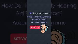 Automatic Programs The Key to Smart Hearing Aid Performance hearingloss [upl. by Allerim]