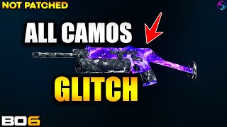 EASY 🔥 UNLOCK ALL CAMOS GLITCH IN BLACK OPS 6 BO6 CAMO UNLOCK GLITCH [upl. by Ydasahc]