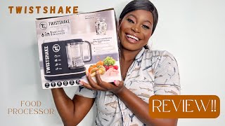 TWISTSHAKE FOOD PROCESSOR Review iamblessingwilliams [upl. by Nastassia]