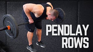 How to Build Your Upper Back with Pendlay Rows [upl. by Gerhardt809]