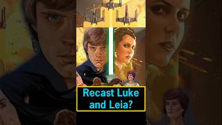 Should Lucasfilm Recast Luke and Leia starwars lucasfilm skywalker [upl. by Neelrahs]