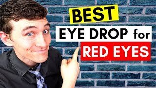 How to Get Rid of Red Eyes  The 1 Best Eye Drops for Red Eyes [upl. by Aluap]