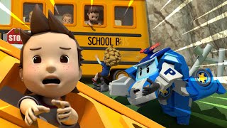 Seri Keselamatan Bus│Seri Keselamatan Lalu Lintas🚔│Robocar POLI TV Bahasa Indonesia [upl. by Ilrebma799]