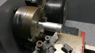 Synchronized threading in my micro lathe with UCCNC [upl. by Hcra]