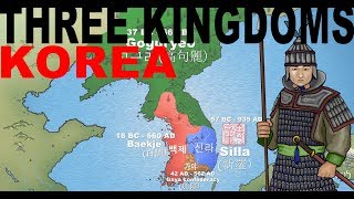 Korean Three Kingdoms Period explained History of Korea [upl. by Heiner226]