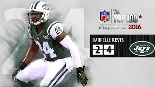 24 Darrelle Revis CB Jets  Top 100 NFL Players of 2016 [upl. by Annodahs]