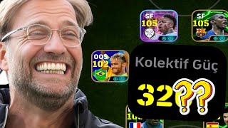 TAKİPÇİMİN İNANILMAZ KOLEKTİF GÜCÜ  EFOOTBALL 2025 MOBİLE [upl. by Oremor232]