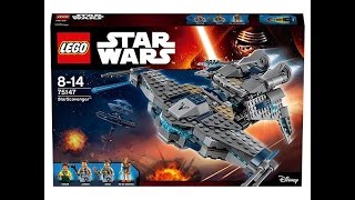 Video Review of The LEGO Star Wars StarScavenger Set  75147 [upl. by Leunad658]