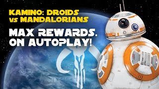 Kamino Droids vs Mandalorians Galactic Challenge  SWGOH GC X [upl. by Bayless]