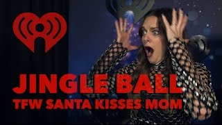 Selena Gomez amp Others See Their Mommies Kissing Santa  Exclusive [upl. by Amery]