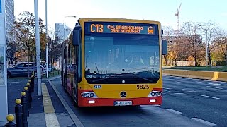 Autobus C13 Kier CmBródnowski Balkonowa Mercedes Benz Conecto 9825 [upl. by Nnayllas232]