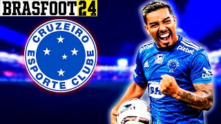 MODO CARREIRA  CRUZEIRO EPISÓDIO 2  MATHEUS BIDU É DO CRUZEIRO  BRASFOOT 2024 [upl. by Mckale48]