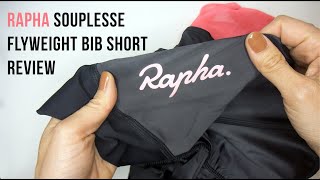 Rapha Souplesse Flyweight Bib Short Review [upl. by Stronski87]