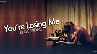 Taylor Swift  You’re Losing Me From The Vault  Lyric Video [upl. by Wash]