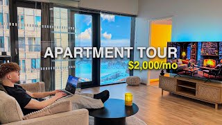 My Highrise Apartment Tour  2000month [upl. by Bivins]