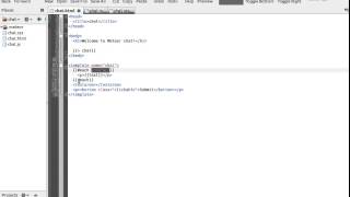 Meteorjs chat tutorial part 11  Show collection data in a template [upl. by Maressa431]