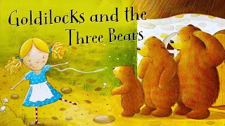 Goldilocks and the Three Bears – 🐻 Read aloud of the classic kids tale with music in full screen HD [upl. by Faxon]