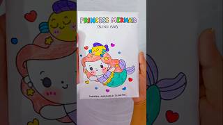 Mermaid Blind Bag🎀 paperdiy papercraft papersquishy diy craft asmr blindbag sanrio [upl. by Gerrald744]