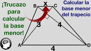 Trucazo para resolver problema de diagonales perpendiculares [upl. by Rodmur]