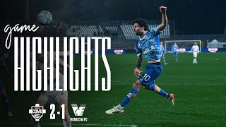 COMO 2  1 VENEZIA  SERIE B 202324  Highlights [upl. by Aizahs]