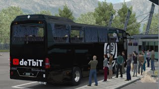 Bus Terminal Mod By deTbiT  American Truck Simulator [upl. by Atwekk]