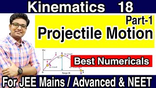 Projectile Motion Physics Class 11  Numericals  Projectile Motion  JEE Mains  Advanced  NEET [upl. by Lynne]