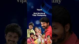 Top 10 Best Movies of Vijay Thalapathy ❤️‍🔥newmovies master beast ghillimovie youtubeshorts [upl. by Sanson970]