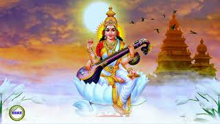 Saraswati puja background video of the most beautiful and graceful sounds of the goddess Saraswati [upl. by Raclima474]