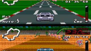 MegaDriver  Lets Race Title Theme  Top Gear Game Video [upl. by Aemat660]