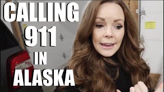 CALLING 911 IN ALASKA  VLOGMAS DAY 23 Somers In Alaska [upl. by Budding172]