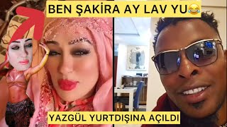 YAZGÜL YURTDIŞINA AÇILDI 😂BEN YERLİ ŞAKİRA AY LAV YU [upl. by Cowey]