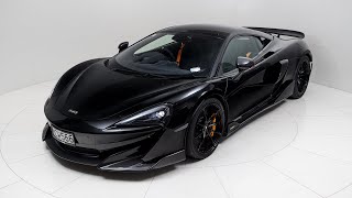 SOLD  McLaren 600LT Coupe in Onyx Black [upl. by Bethesde777]