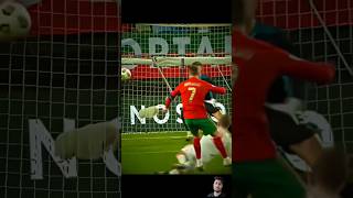 Ronaldos classic goal against spain football cr7 fifa worldcup reaction portugal [upl. by Nnairac]