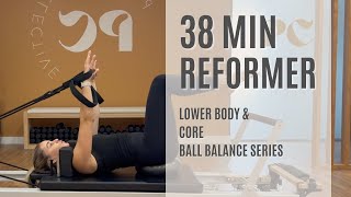 38 Minutes Classic Core  LowerBody Focus Reformer Pilates [upl. by Seftton]