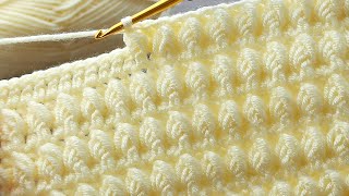 Great 💯👌Very easy crochet baby blanket model explanation for beginners crochet [upl. by Stearne]