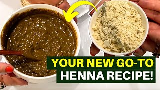 Henna Hair Dye Recipe with Fenugreek for Moisture and Hair Growth [upl. by Ydnar]