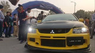 Pakwheels Auto show 2017 ISB  Mitsubishi Evolution VIII amp Honda Accord  Centaurus Mall Islamabad [upl. by Irej]