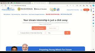 AICTE Internship  Step by step for the registration on AICTE portal  AICTE Portal Internship [upl. by Ahsiuqet958]