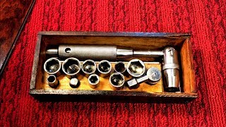 Restoration of a Rare PreWar German Socket Set [upl. by Atnoved]