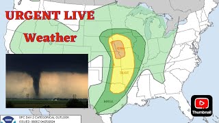 The April 26 2024 Major Tornado Outbreak As It Happened [upl. by Dong]