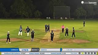 Live Cricket Match  VICKY XI vs CHIRAG XI  25May24 1015 PM Test Match  BIGHIT VALSAD CHAMPIONS [upl. by Taber]