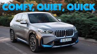 2023 BMW iX1 xDrive 30 Review  Fancy Small Electric Crossover [upl. by Putnam15]