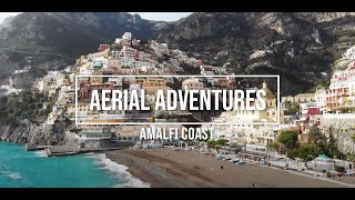 Positano Amalfi Coast 🇮🇹  4K Aerial Adventures  Mavic Air [upl. by Ynohtnakram412]