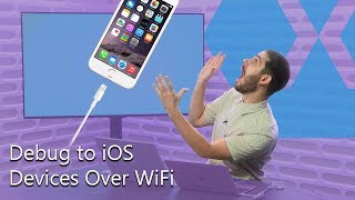 Debug to iOS Devices Over WiFi  The Xamarin Show [upl. by Ylerebmik740]