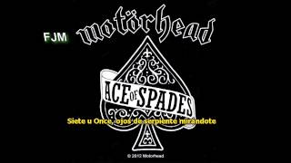 Motörhead  Ace of Spades Subtitulado Español HD720 [upl. by Nyrhtakyram]