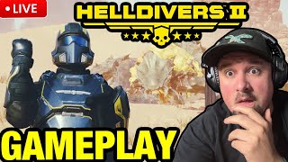 LIVE HELLDIVERS 2 GRIND Weapons Cosmetics and More [upl. by Kelsy625]