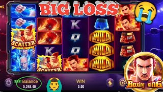 5000 BIG LOSS😭 Boxing king jili slot Jili slot game today Boxing king game kaise khele [upl. by Ezarras]