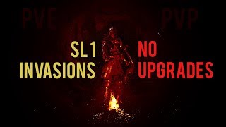 Dark Souls Remastered preparation after DS3 DS1 invasions SL1 no upgrades [upl. by Muriah831]