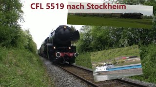 CFL 5519 auf der Fahrt nach Stockheim [upl. by Llertnac]